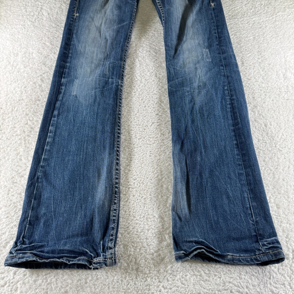 Cowgirl Tuff Wild & Wooly Size 28x35 Womens Jeans Horse Western Rodeo Bootcut - Picture 3 of 11